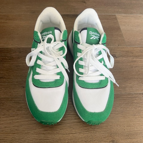 Reebok Suede Forte Racer Sneakers - Size US 7.5 / UK 5 / EU 38 - Picture 4 of 13